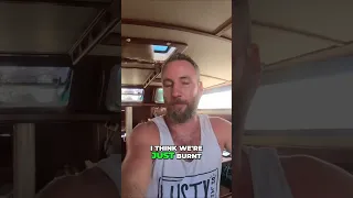 Boat work burnout – setting in