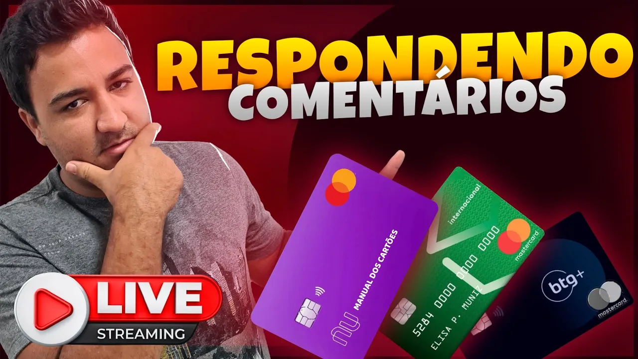 AO VIVO - CARTÕES DE CRÉDITO ???? COMO SER APROVANDO FÁCIL