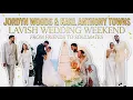 Inside Jordyn Woods Karl Anthony Towns Lavish Wedding Weekend From Friends To Soulmates