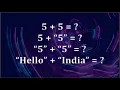 Addition Operator in Python Numbers vs Strings Concatenation Explained
