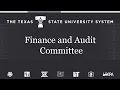 Finance and Audit Committee Meeting - November 11 2024