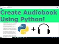 Create Free books - Convert Text To In Python