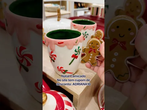 NATAL CAMICADO- CUPOM DE DESCONTO: ADRIANA10