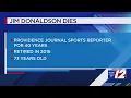 Former Providence sports writer Jim Donaldson dies