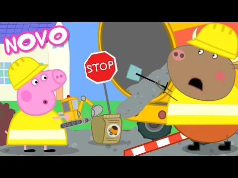 Download MP3 Peppa Pig Português Brasil | A Nova Estrada do Sr. Touro | NOVO Contos da Peppa Pig