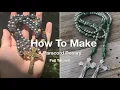 How to make a paracord rosary FULL TUTORIAL beads paracord tutorial Catholic crafts