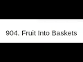 Fruit into Baskets