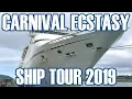Carnival Ecstasy Ship Tour - Our Narrated Tour With Deck Plans
