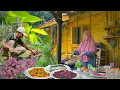 Lagu Masak jengkol begini lebih enak dari semur | panen bayam merah | Hidup di Desa