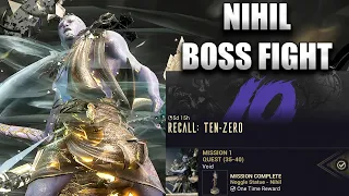 Warframe Nihil Boss Fight Guide Recall Ten-Zero
