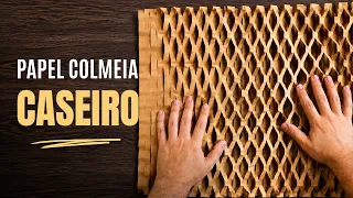 NUNCA MAIS COMPRE PAPEL COLMEIA! APRENDA A FAZER EM CASA