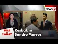 Cong. Sandro Marcos, rumesbak sa mga paratang ni Sen. Imee Marcos | Una Sa Lahat