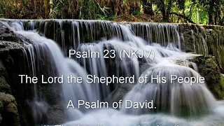 Psalm 23 NKJV - The Lord the Shepherd of His People