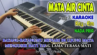 Download MATA AIR CINTA - Meggy Z I KARAOKE HD  I  Nada Pria MP3