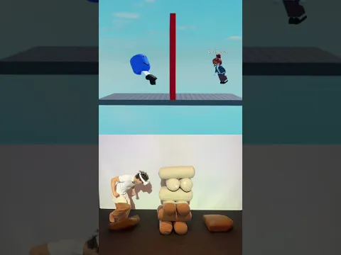 STRONG vs HACKER in Roblox Obby!