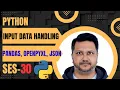 Python - Read CSV Excel JSON Files Pandas OpenPyXL JSON Module