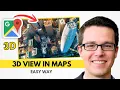 Google Maps 3D Mode - The Secret Button Explained 2026