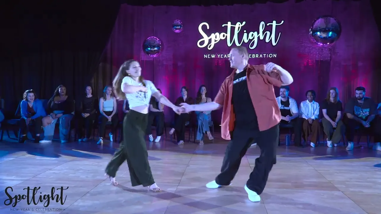 Spotlight New Year's Celebration 2025/2026 Novice Jack & Jill Danny Cherry & Aubrey Jumonville