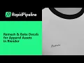 RapidPipeline for Blender - Remesh and Bake Decals