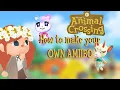 How to make you OWN Amiibo Animal Crossing Amiibo DYI
