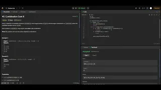 Ep 4 LeetCode 40 - Combination Sum II No Talk Just Code in Python