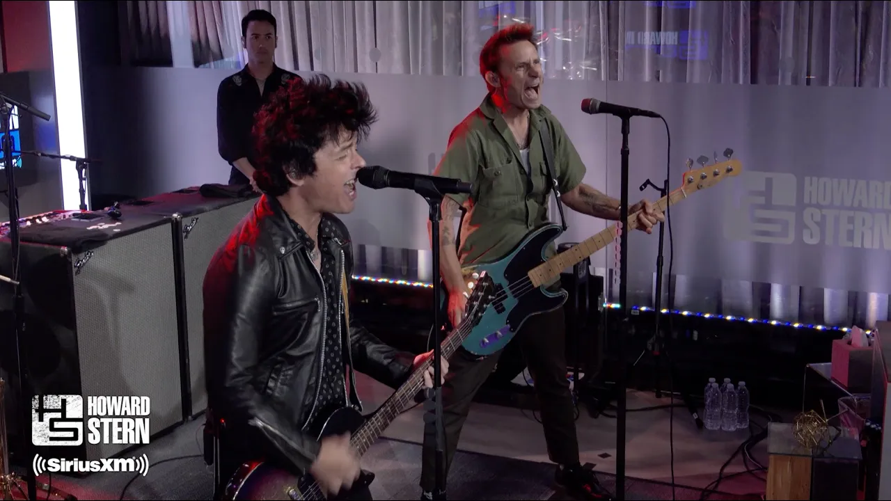 Green Day “American Idiot” Live on the Howard Stern Show
