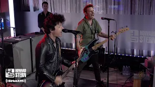 green day american idiot live on the howard stern show
