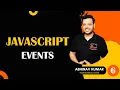 JavaScript Events Tutorial Mouse Events Keyboard Events Form Events Frame Events