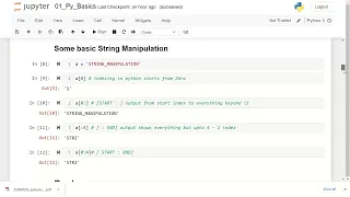 Python Programming for Data Science Basic Data Types - Numbers String Date and Boolean
