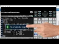 Pasting a program into the HP Prime Emulator