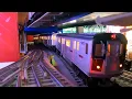 MTH Subway Redbird R26 R142A 6 Express Trains and Redbird R33WF R62A 7 Local Train Action