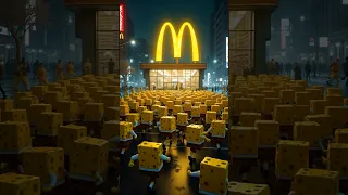 100 SpongeBobs In McDonald S 