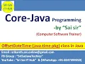 Java OffsetDateTime class Java Date Time with Offset java time OffsetDateTime class