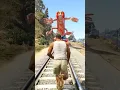 Download Lagu GTA V: FRANKLIN SAVING HALLOWEEN FROM THOMAS.EXE TRAIN #shorts