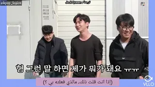 خلف كواليس دراما قارئ الذكريات لعبة Jegi يو سونغ هو كيم سيو كيونغ مترجم 