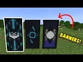 3 AMAZING Banner Designs A Minecraft Tutorial
