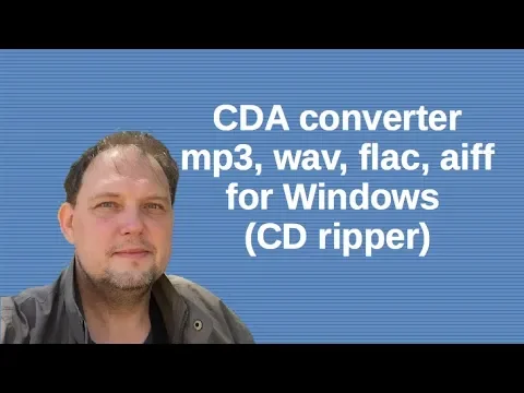 Download MP3 CDA converter mp3, wav, flac, aiff for Windows (CD ripper)