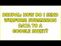 Drupal How do I send webform submission data to a google sheet 3 Solutions
