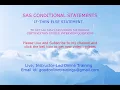 SAS - IF THEN ELSE For live classes goodonlinetrainings gmail com 91 99639 57366 Whatsapp also