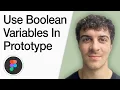 How To Use Boolean Variables In Prototypes Figma Bites Full 2025 Guide