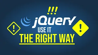 How To Link and Use jQuery THE RIGHT WAY jQuery Best Practices
