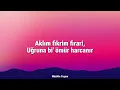 İrem Derici - Durum Çok Acil (Lyrcis/Sözleri)