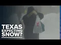 Texas could be expecting snow this January