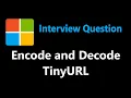 Encode and Decode TinyURL - Leetcode 535