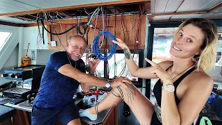 BOAT TOUR of Our Aluminium Catamaran