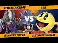 LMBM SSBU - GG Stocktaker69 Wolf Wii Fit Trainer Vs Tea Pac-Man SSBU Singles Top 64