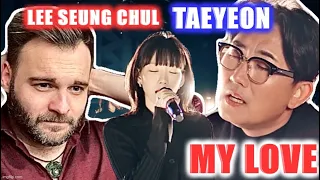 Download Reacting to LEE SEUNG CHUL \u0026 TAEYEON - MY LOVE M/V (Duet Ver.)! | STUNNING. 😍😍 MP3