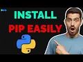 How to Install PIP in Python 3 13 2 PIP install in python Easy Method