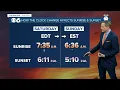 Fall back Sunday as daylight saving time ends sunset is at 5 10 p m