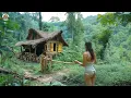 Download Lagu Beautiful Girl Builds a House in the Wild – The Stunning Result Will Leave You Speechless!